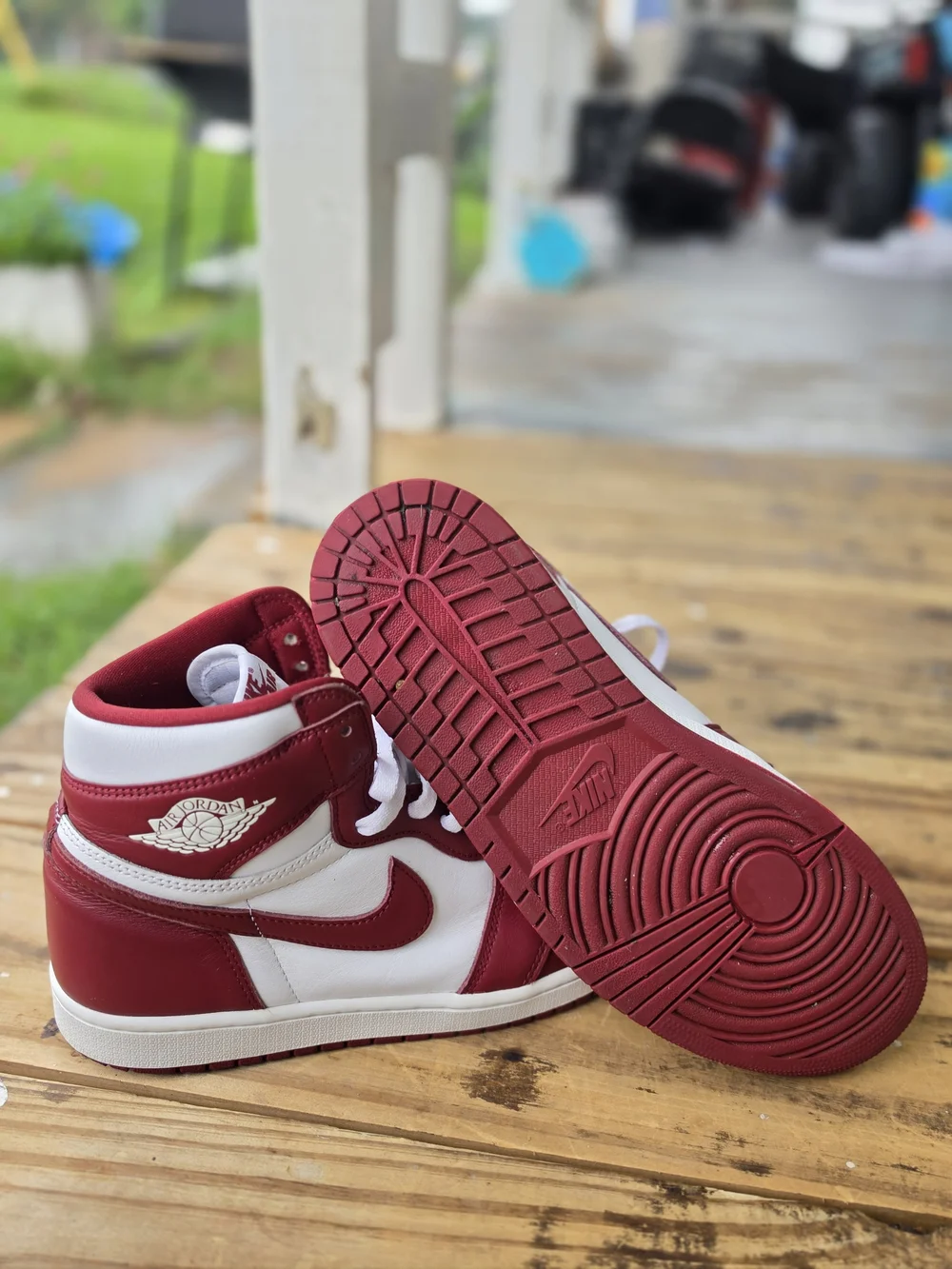 Jordan 1 Retro High OG Artisanal Team Red Size (11) mens